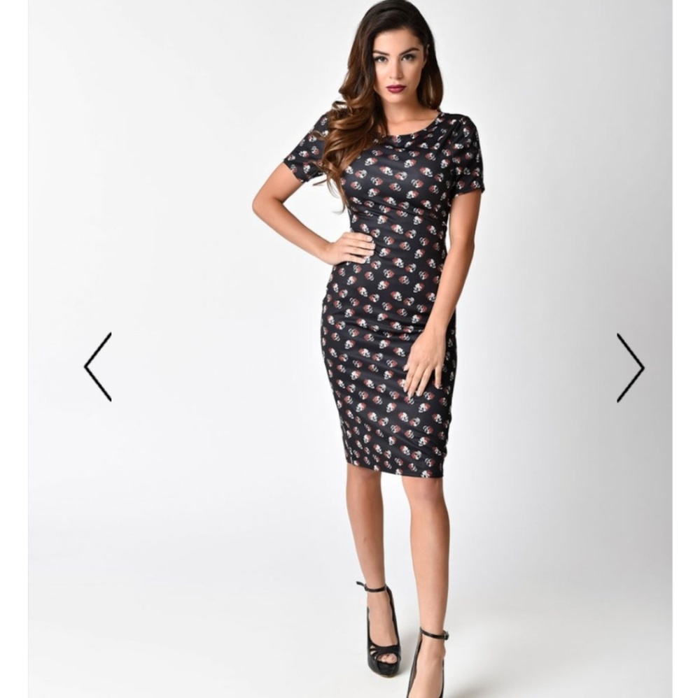 Unique Vintage Presley Wiggle Dress sz 4x